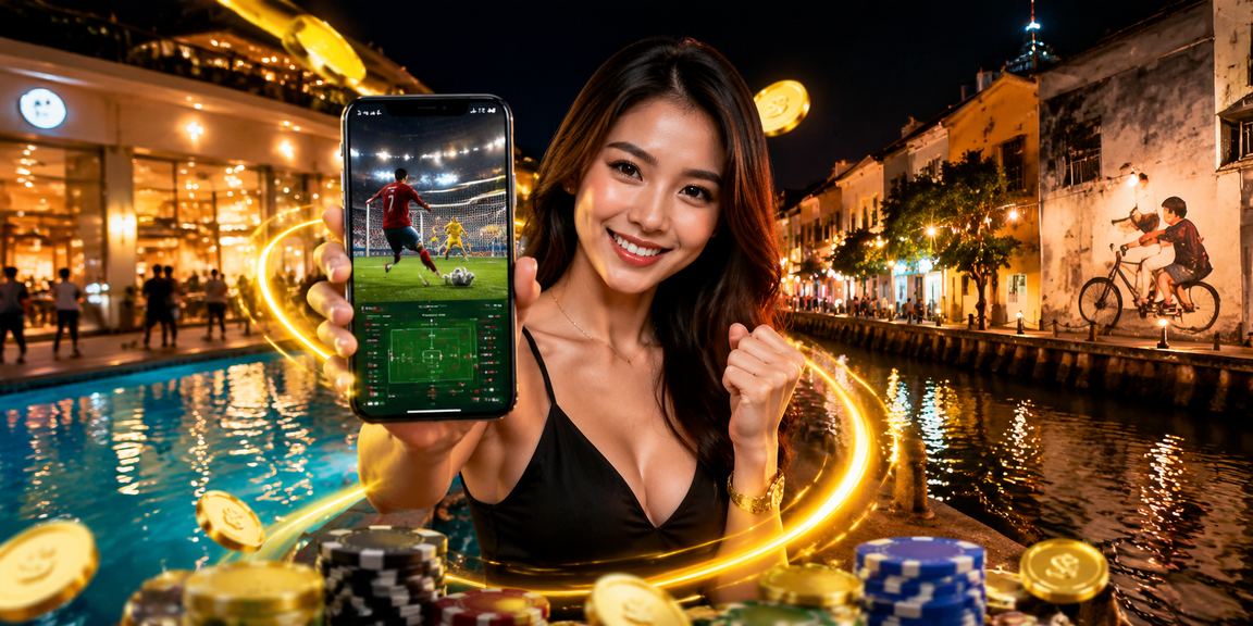 Pengguna Pulau Pinang mengakses permainan jackpot dan hiburan dalam talian 47810